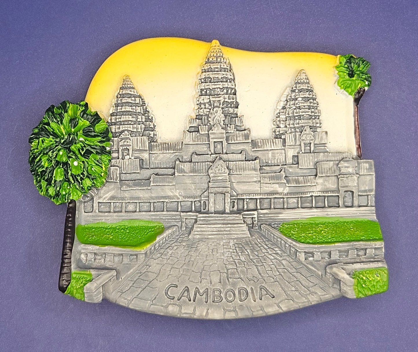 Cambodia – Angor - Angkor Wat Temple 3D Magnet