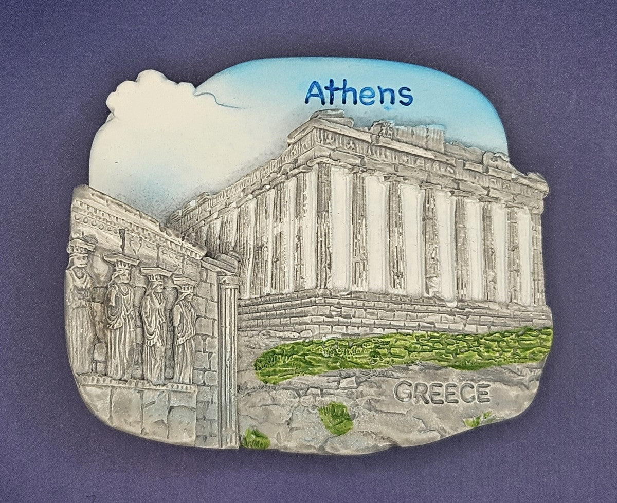 Greece - Acropolis & Parthenon 3D Magnet