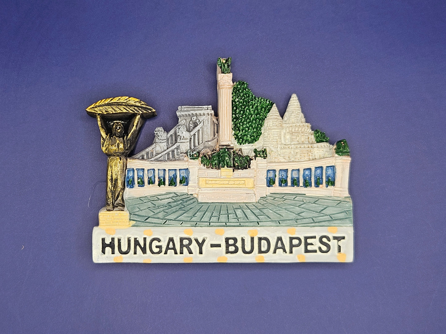 Hungary - Budapest - Heritage 3D Magnet