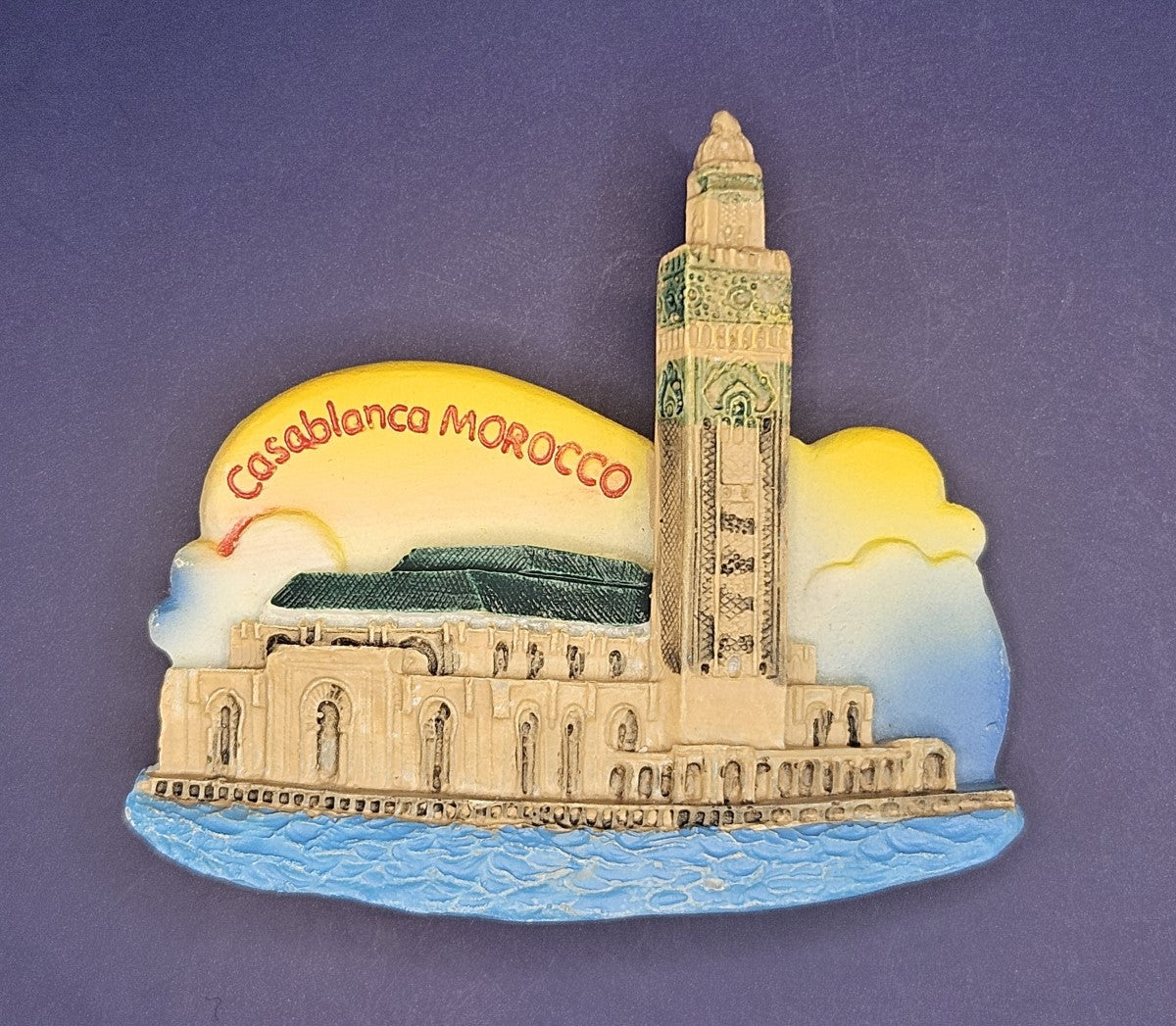 Morocco - Casablanca - Hassan II Mosque 3D Magnet