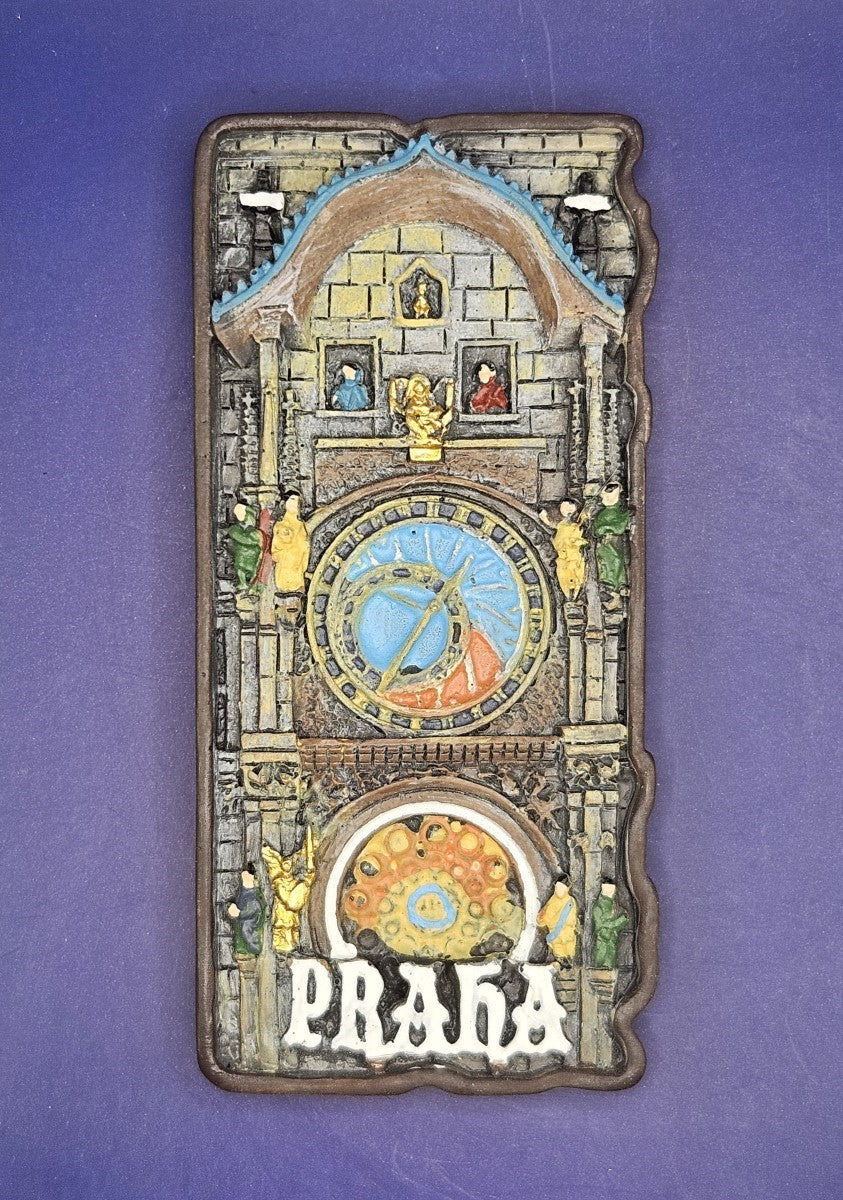 Czech Republic - Prague – Old Town Clock & Historic Square 3D Magnet