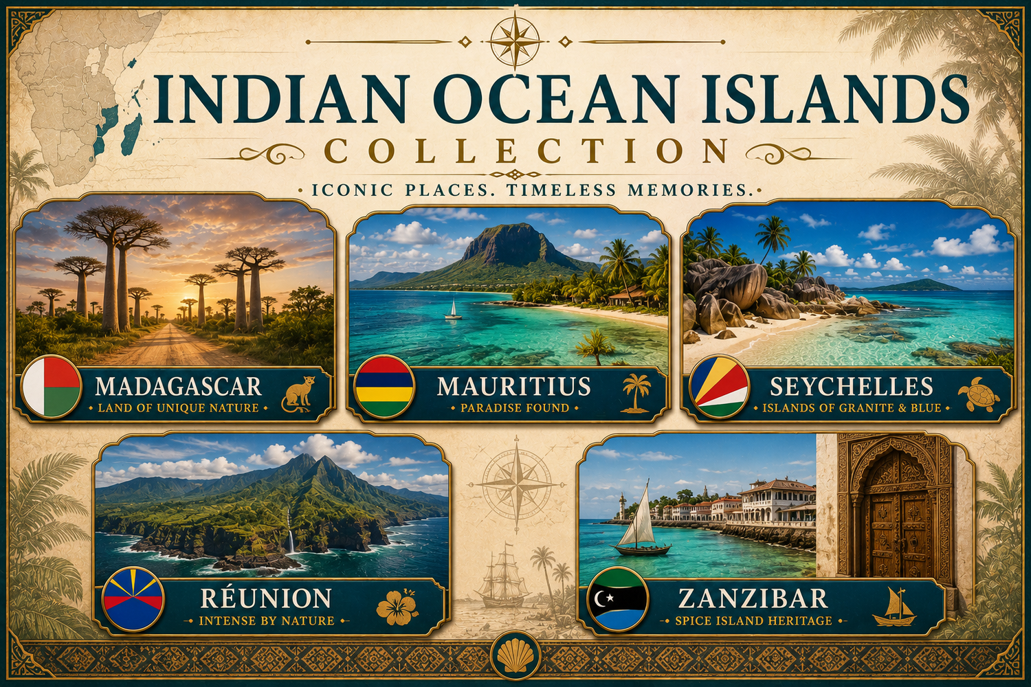 Indian Ocean Islands Collection
