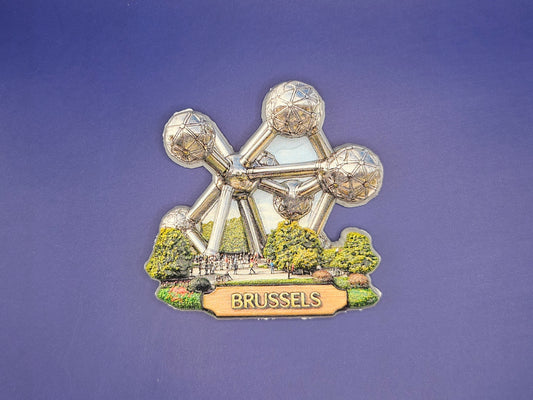 Belgium - Brussels – Atomium 3D Magnet