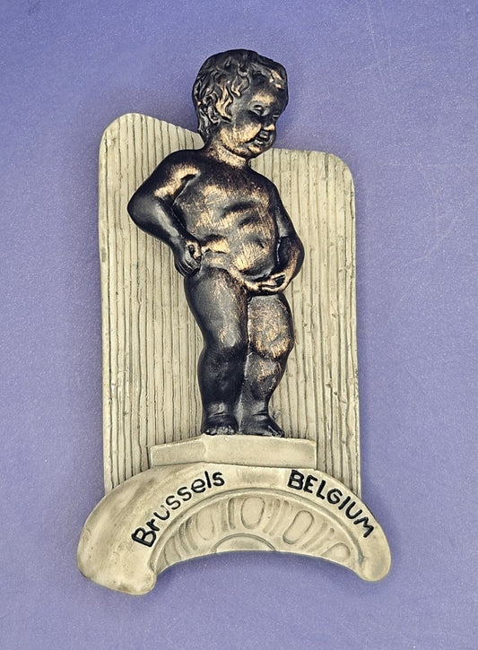 Belgium - Brussels - Manneken Pis Statue 3D Magnet