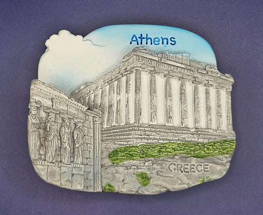 Greece - Acropolis & Parthenon 3D Magnet