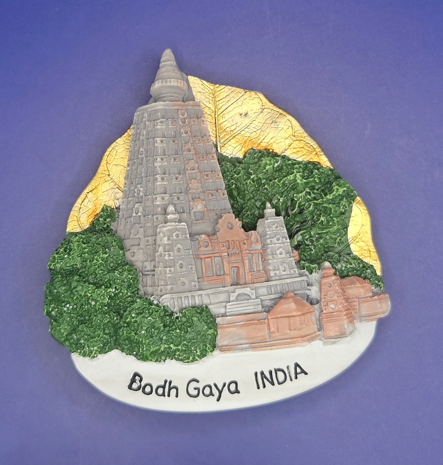 India - Bodh Gaya- Mahabodhi Temple 3D Magnet