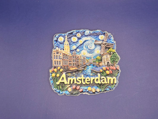 Netherlands - Amsterdam 3D Magnet