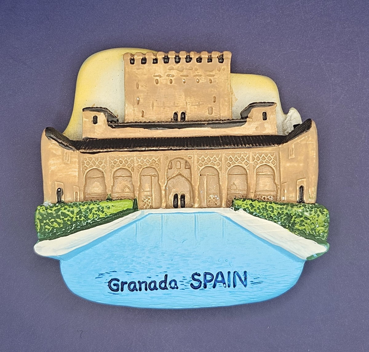 Spain - Granada - Alhambra Palace 3D Magnet