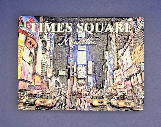 USA - New York - Times Square Night City 3D Magnet