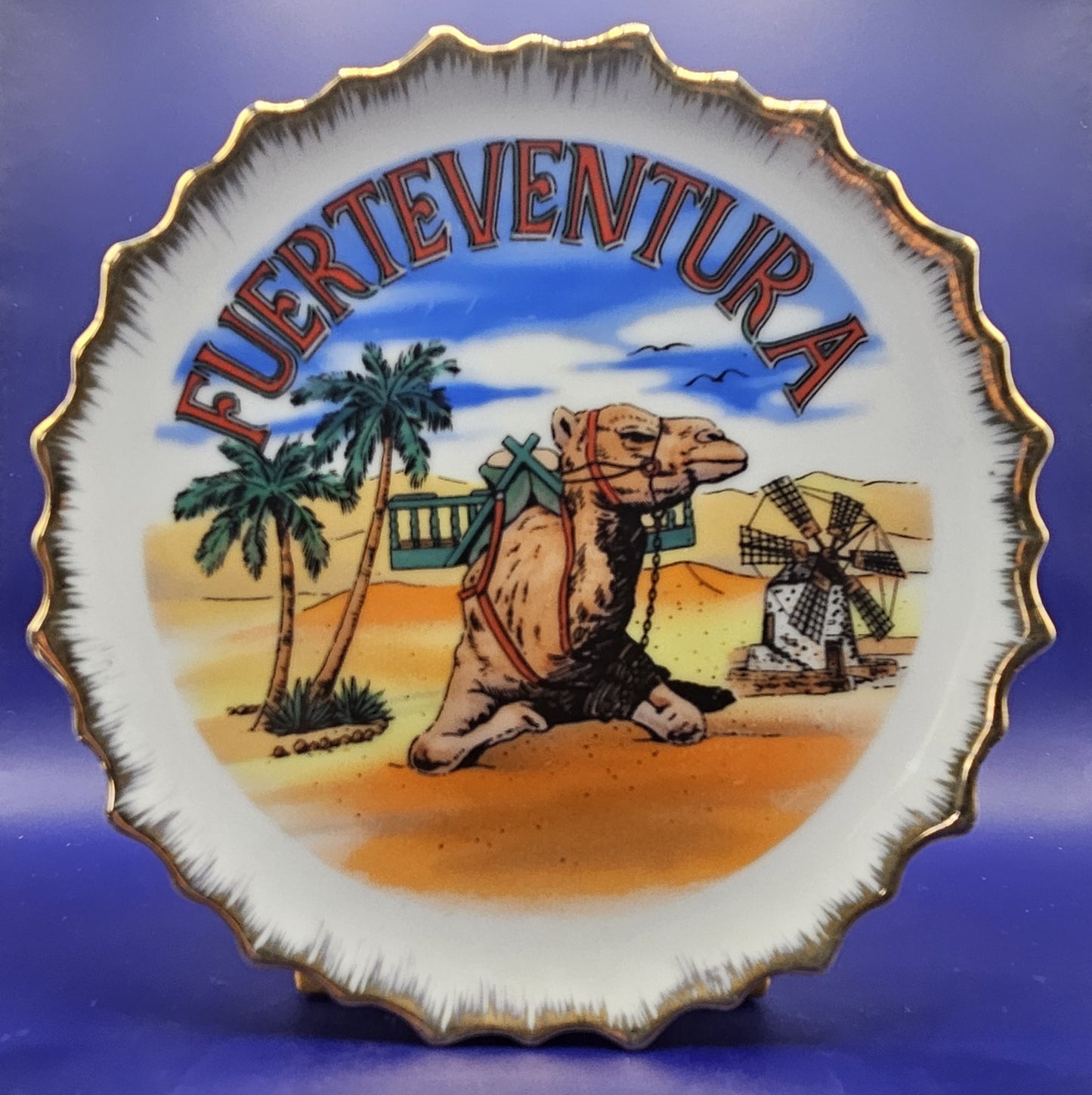 Plate - Fuerteventura Decorative Souvenir Plate